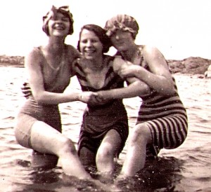 Sommarsöndag på Näset 1921