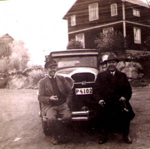 Chauffören med arbetsgivaren